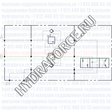 N01.226.0X0.A (A-OWC-60-DE-L6-X) Двухсторонний тормозной (уравновешивающий, контрбалансный, подпорно-тормозной) клапан удержания нагрузки (Luen, Италия)